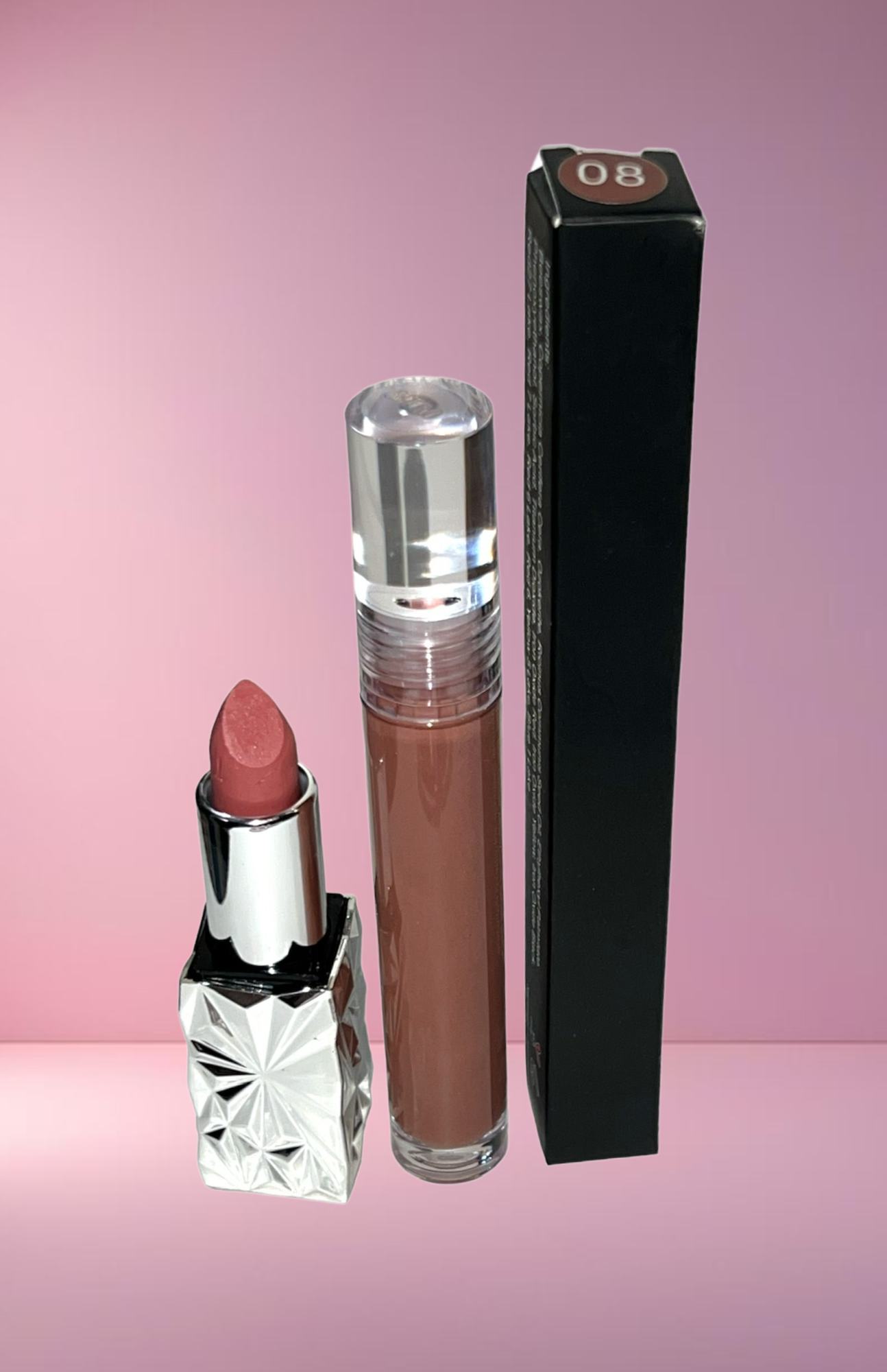 Lipstick, Lipgloss & Liner Combo Sets