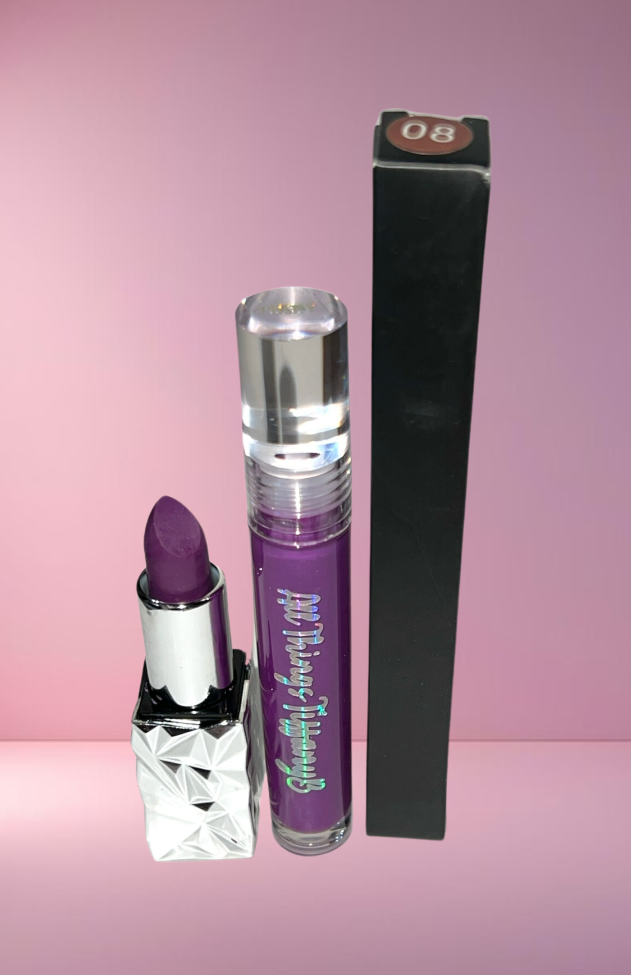 Lipstick, Lipgloss & Liner Combo Sets